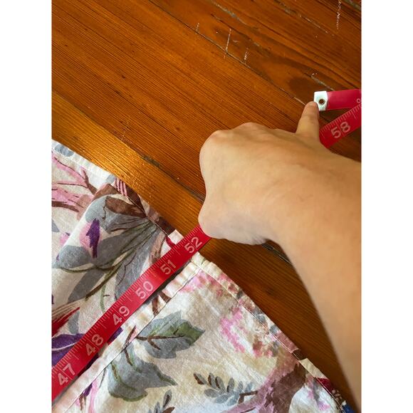 Guadalupe Women’s Maxi Dress Floral Bird Print Cotton Boho Peasant Off Shoulder - Picture 12 of 12